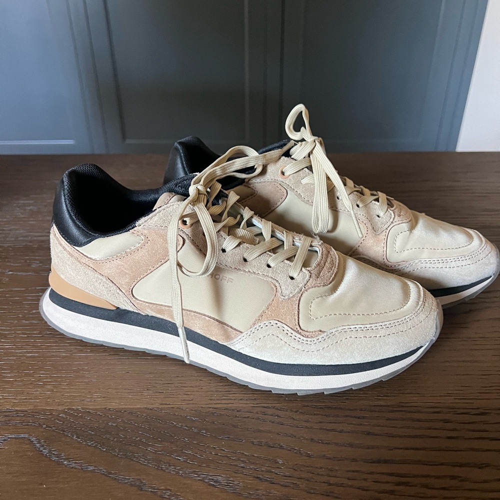 Hoff City Trieste Women’s Beige and Black Sneakers